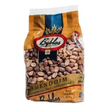 Imagem de Amendoim Torrado e Salgado Byblos 454g