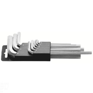 Imagem de Jogo De Chaves Hexagonais Longas Tramontina Em Aço Especial 9 Peças Tramontina