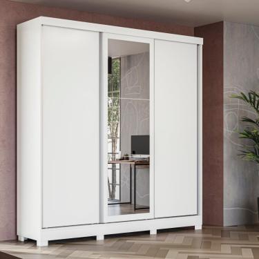 Imagem de Guarda-roupa Casal  3 Por Reve De Correr 3 Esp 4 Nichos