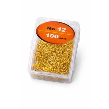 Imagem de Anzol Dourado Nº12 Micro  Caixa com 100 Unidades - Elite Imports
