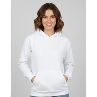 Imagem de Moletom Canguru Com Capuz Unissex Flanelado 100% Algodão - Luh Godinho