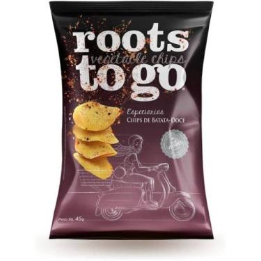 Imagem de Chips de Batata Doce com Especiarias Roots To Go 45g