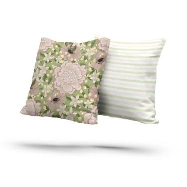 Imagem de Kit 2 Almofadas Com Enchimento Adaolisa Flores - Fabrika De Festa