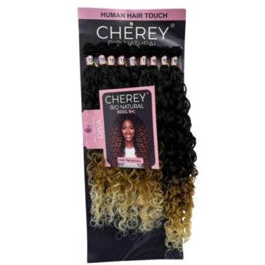 Imagem de Cabelo Human Hair Bio Natural Diva Cherey 300g 80cm Cacheado - bbless,