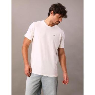 Imagem de Camiseta Manga Curta Calvin Klein Jeans Masculino Flowers - Off White-Masculino
