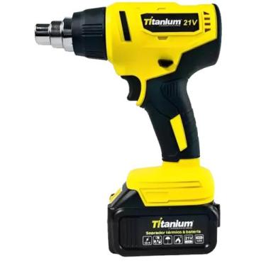 Imagem de Soprador Profissional Titanium Platina com 2 Baterias 21V 350W 2600 MA