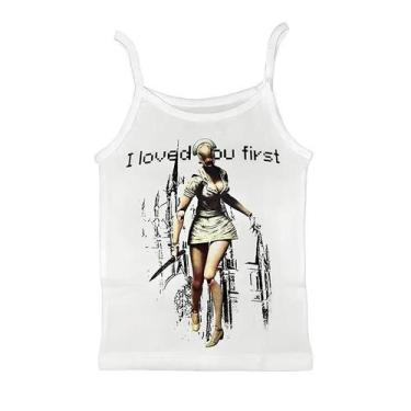 Imagem de Camiseta Cropped Feminina Y2K Gótica Harajuku Casual Sem Mangas Estilo