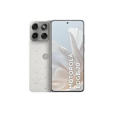 Imagem de Smartphone Motorola Edge 70 6.7” 512GB 5G Câmera Dupla 50MP Swarovski Cloud Dancer