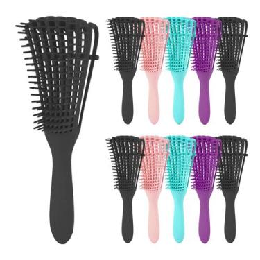 Imagem de 10 Escova Polvo Multifuncional Modelador de Cacho Atacado - Vie Luxe