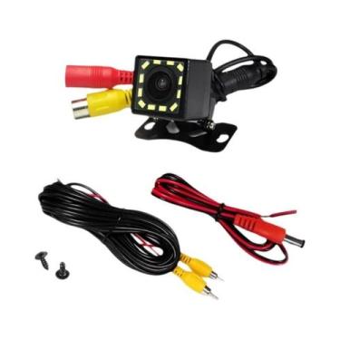 Imagem de Câmera De Ré Para Carro Com Visão Noturna HD, Opções De 4/8/12 LEDs Pa