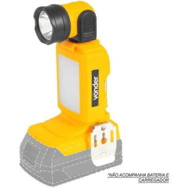 Imagem de Lanterna de Led, Bateria Intercambiável de 18 V, sem Bateria e sem Car