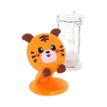 Imagem de Suporte De Telefone Móvel Em Silicone 3D De Animal Fofo, Suporte De Me