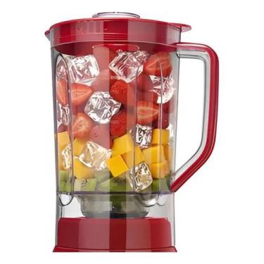 Imagem de Copo para Liquidificador Philco Ph900 Vermelho Com 06 Lamina - Congrat