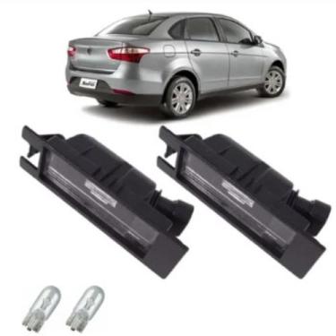 Imagem de Par Lanterna Luz De Placa Siena Palio Fire Idea Toro Punto Doblo Com S