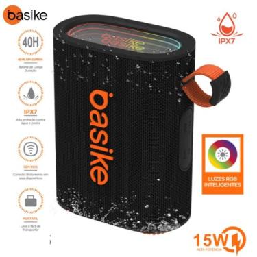 Imagem de Caixa de Som Bluetooth Portátil À Prova D'Água  Basike