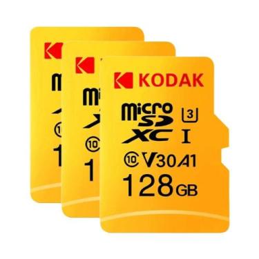 Imagem de Cartão Micro SD KODAK U3 De 128GB 256GB, Cartão De Memória De Alta Vel