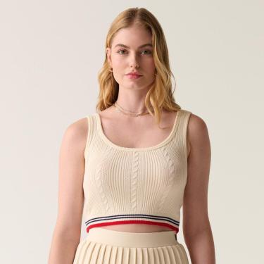 Imagem de Top Fila Uc Slim Knit Stripe Feminino-Feminino
