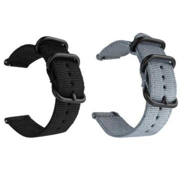Imagem de Kit Pulseira 22mm de Nylon Force Para Relógio e Smartwatch - Poolsy, P
