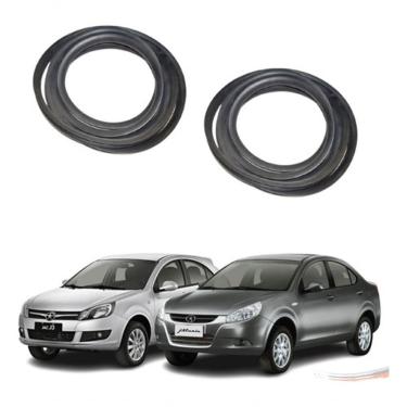 Imagem de Par de Borrachas da Porta Modelo J2 J3 J5 J6 Compatível com Veículos Jac Linha J com Ex...