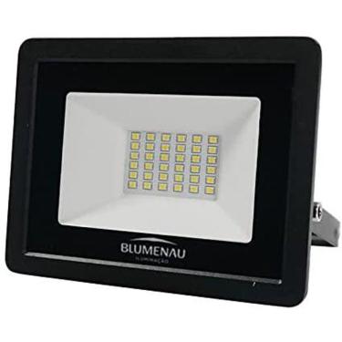 Imagem de Refletor LED Slim Tech 30W 3000K para Iluminação Externa com IP65 e Fluxo Luminoso 2680...