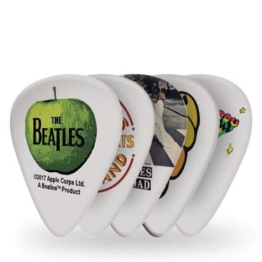 Imagem de Palheta para Guitarra The Beatles D Addario 1CWH610B3 para Timbre Marcante com Coleção...