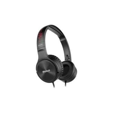 Imagem de Fone De Ouvido Philco Pfo02p Wave Flat Cor Preto - BRITANIA