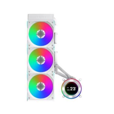Imagem de Water cooler 360mm lian li hydroshift ii lcdc 360cl, display lcd, whit