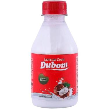 Imagem de Leite de Coco Tradicional Frasco 200ml Alta Qualidade Dubom