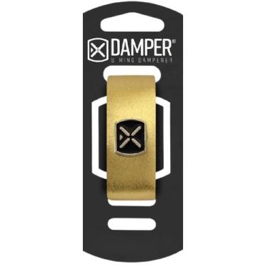 Imagem de Abafador Damper Ibox Couro e Poliéster Tag Metal MD Médio P/ Guitarra 