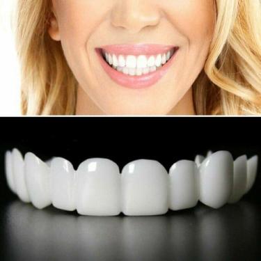Imagem de 2 pares de dentes temporários ajustáveis para homens e mulheres - Marc