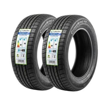 Imagem de Kit 2 Pneus Linglong Crosswind Aro 15 185/60 R15 84H HP010