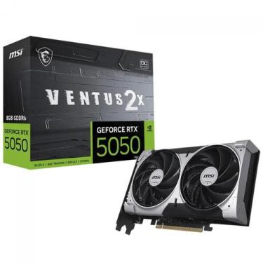 Imagem de Placa de Vídeo MSI NVIDIA GeForce RTX 5050 Ventus 2x OC, 8GB, GDDR6, D