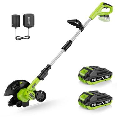 Imagem de Aparador de Grama Goodjob 20V Sem Fio com Lâmina de Aço de 23 cm