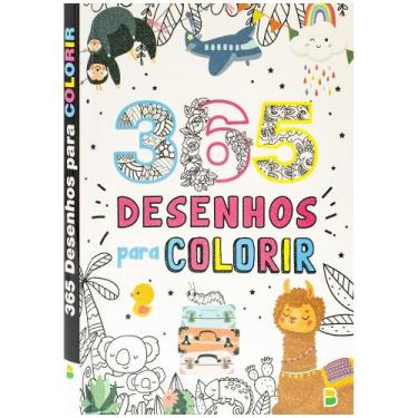 Imagem de Livro - 365 Desenhos para colorir (BR)