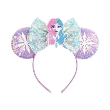 Imagem de Tiara De Cabelo Infantil E Feminina Frozen Olaf Mickey, Acessório Fofo