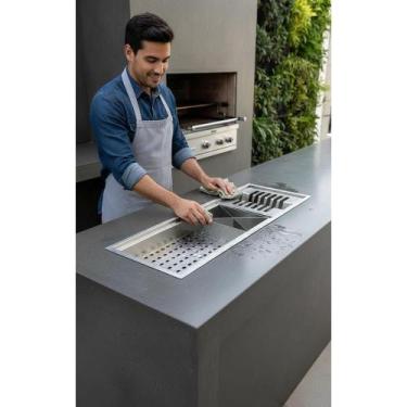 Imagem de Calha Gourmet Inox 60cm Escorredor Louças Úmida - Congratulations Stor
