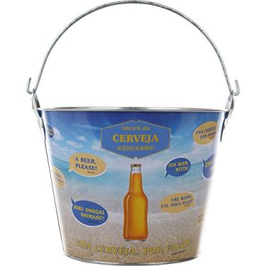Imagem de Balde de Gelo para Cerveja 7,6L com Abridor de Garrafas Casita Sortido