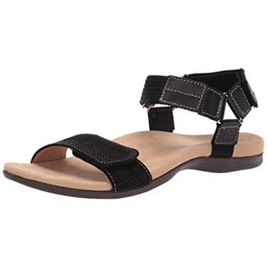 Imagem de Spenco Sandálias Femininas, Preto, 7.5