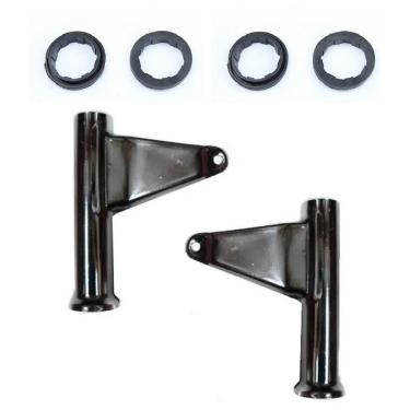 Imagem de Suporte Do Farol Preto Honda Cg 125 Today 125 Com Borrachas