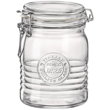 Imagem de BORMIOLI ROCCO OFFICINA 1825 POTE HERMÉTICO 14x11x11cm 750ml VIDRO TRANSP
