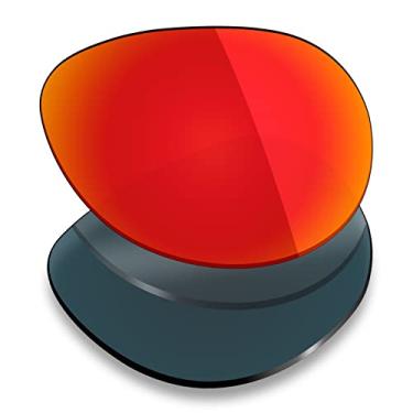 Imagem de Mryok Lentes de reposição polarizadas para Electric Mayday – Vermelho fogo