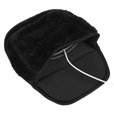 Imagem de Almofada aquecida por USB para aquecer suas mãos – Almofada para aquecer as mãos [Preto]