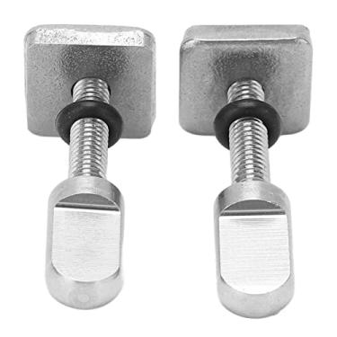 Imagem de Atyhao Travessa de aço inoxidável resistente à água do mar, porca de parafuso sem ilhós para Longboard