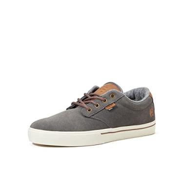 Imagem de Etnies Tênis de skate Jameson 2, Cinza/Marrom, 38