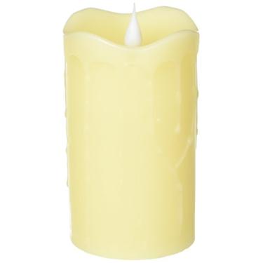 Imagem de Melrose International, LLC Simplux Simplex Vela de LED gotejamento com chama móvel, 7,6 x 12,7 cm