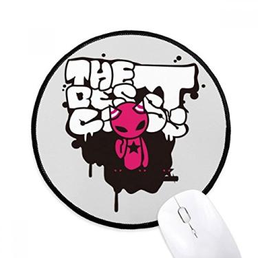 Imagem de DIYthinker Universo e Alien Monster Mouse Pad Desktop Office Tapete redondo para computador
