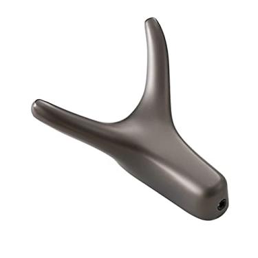 Imagem de KIZQYN Ganchos de casaco cabide montado na parede, cabide de casaco montado na parede, ganchos criativos, ganchos de parede de metal para a entrada, banheiro, quarto, cabide de cozinha montado na parede (cor: D)