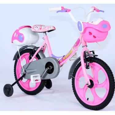 Imagem de Bicicleta Aro 16 Infantil Rosa Jumbobaby