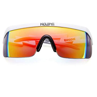 Imagem de Óculos de Sol Oversized Kdeam Leve Bloqueador de Vento Ciclismo Esporte Proteção Uv400 (C7)