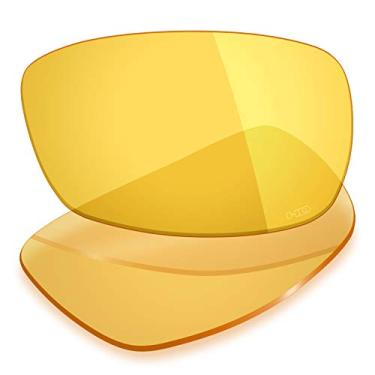 Imagem de Mryok Lentes de reposição para Oakley Crosshair 2.0 OO4044 - Opções, Anticorrosão da água do mar - Amarelo Hd, One Size